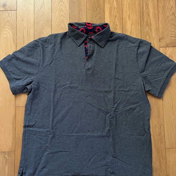 Men's Gray Polo Shirt - Picture 1 of 5